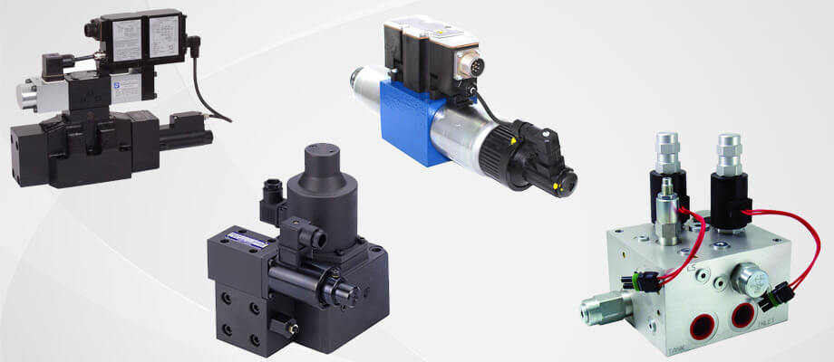 a picture of hydraulic proportional valves