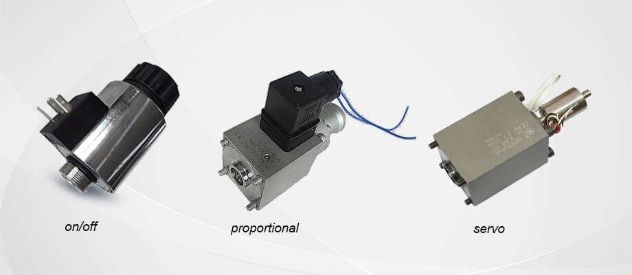 three types of hydraulic solenoids