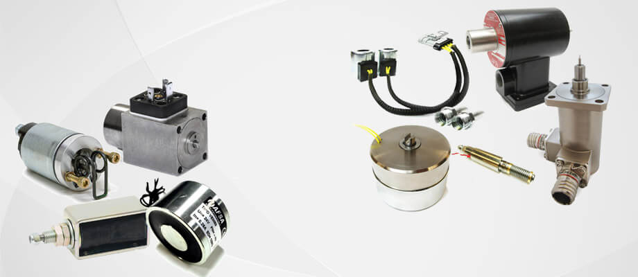 a picture of solenoid types