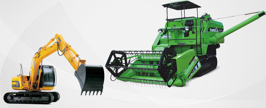 engineering and agricultural machines use hydraulic system