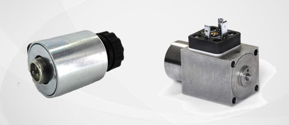 square hydraulic solenoid & round hydraulic solenoid