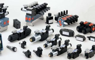 a picture of different types of hydraulic valves