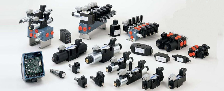 a picture of different types of hydraulic valves