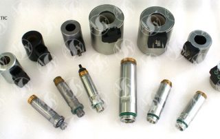 solenoid coil and armature