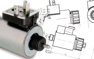 the design diagrams of hydraulic solenoid