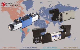 voltage standards for solenoid valve